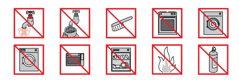 Some cleaning chemicals are harmful