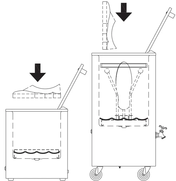 Whitehall T 12 M CC CleatPRO Mobile Cleast Steamer - carefully