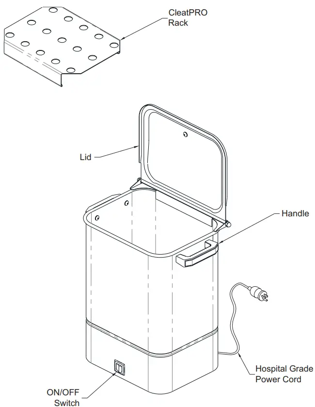 Whitehall T 12 M CC CleatPRO Mobile Cleast Steamer - fig3