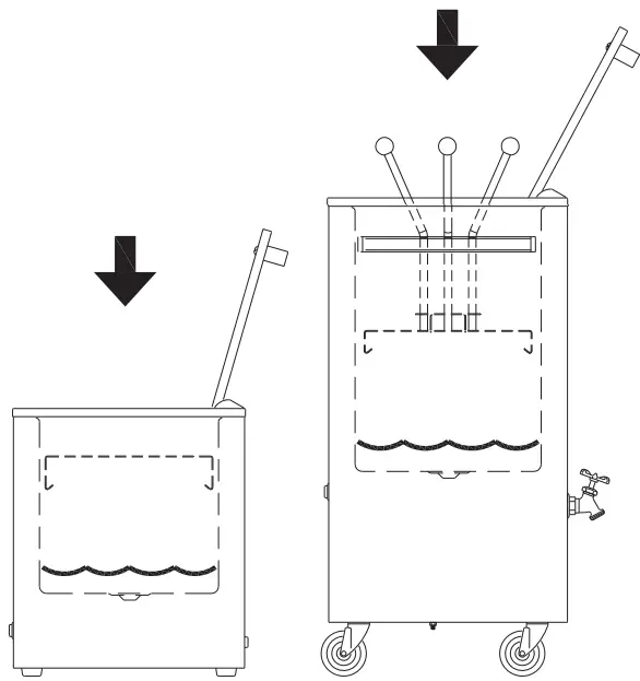 Whitehall T 12 M CC CleatPRO Mobile Cleast Steamer - heating element