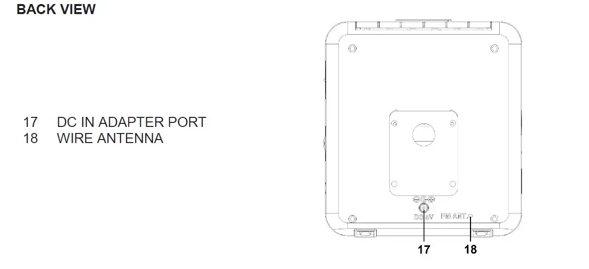 soundmaster UR260 Clock Radio-3