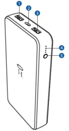 HALO Power Bank 15000 FIG 1