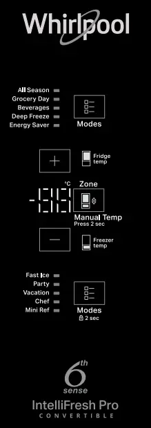 Whirlpool WB3260 Fridge Freezer -