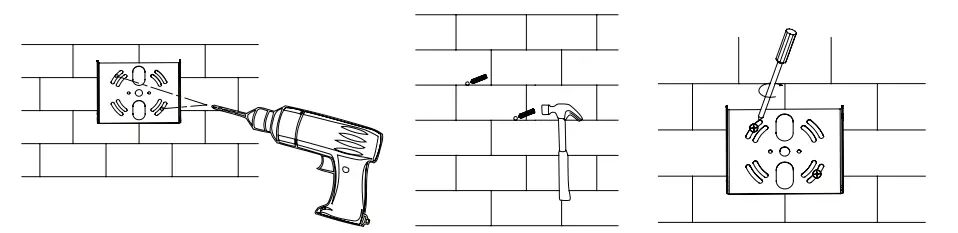 superbrightleds MWP Series Mini LED Wall Pack - Attach mounting