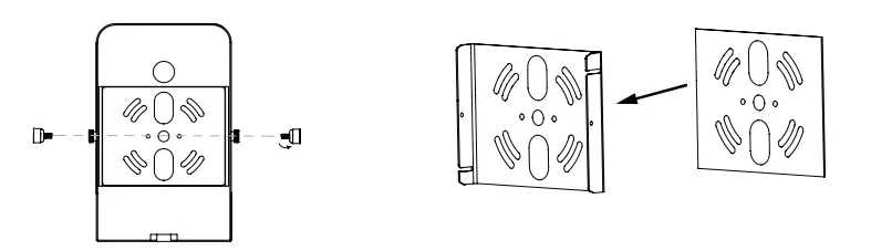 superbrightleds MWP Series Mini LED Wall Pack - lining up the cut-outs