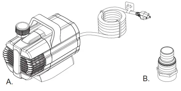Oase 45423 Waterfall Pump - Description