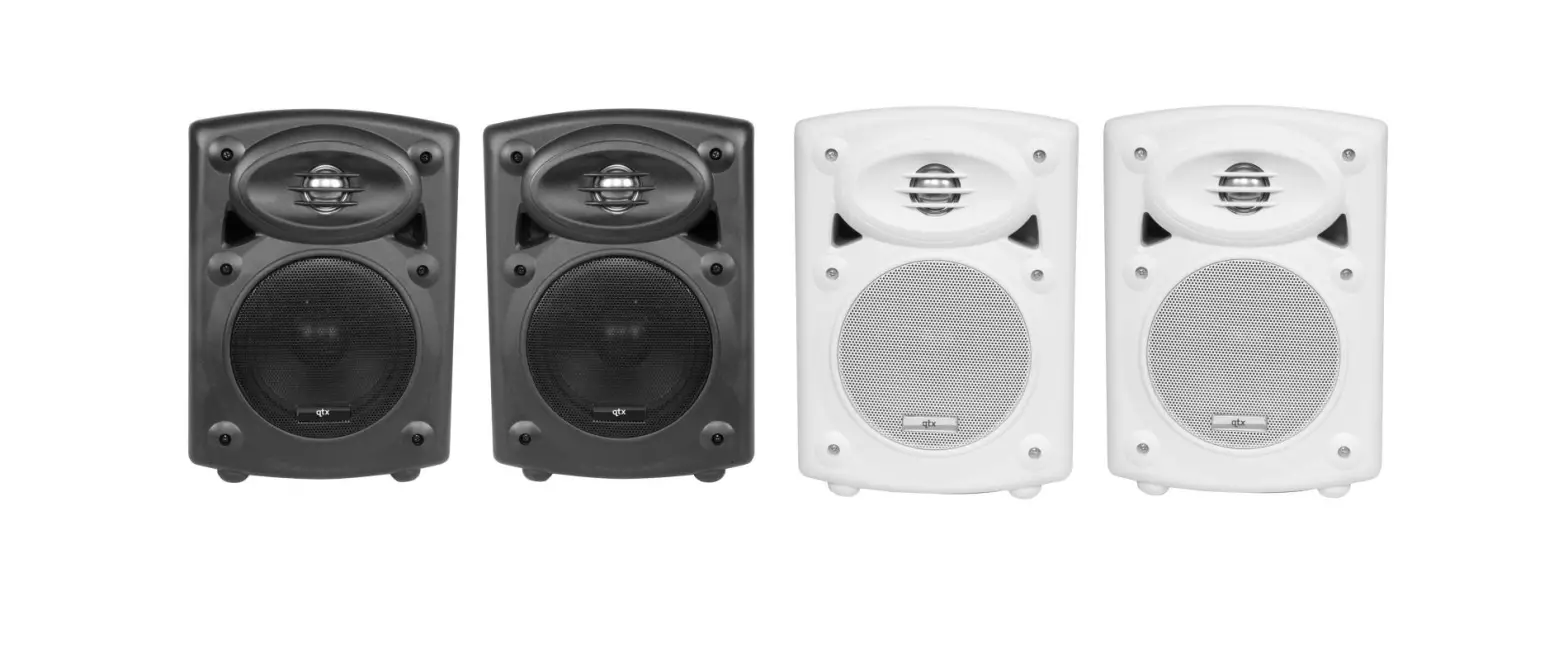 Qtx 178.201uk Qr5a 5.25 Inch Active Stereo Speaker Set User Manual