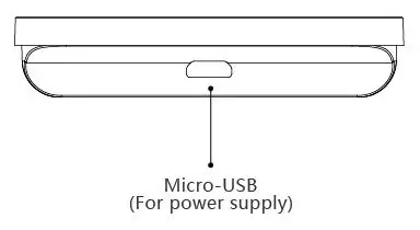 COREMATE I-217D1 4K Android TV Stick- Bottom Panel