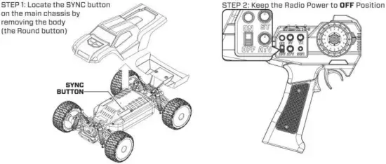 Carisma GT24TR 1 24 Scale Micro 4WD Truggy - sync1