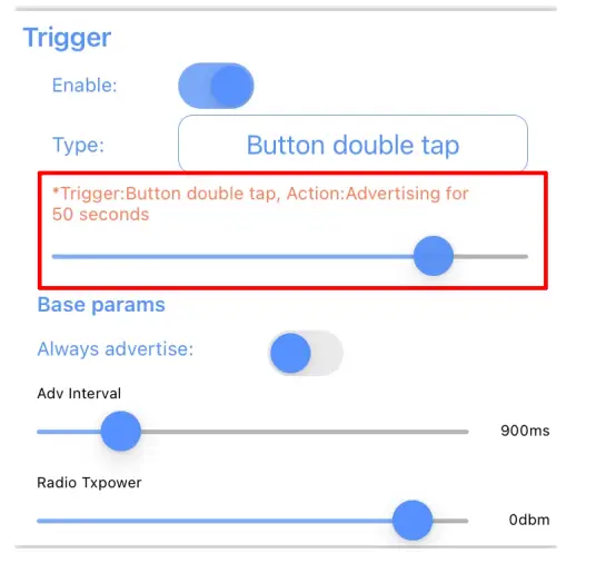 MINEW Mini Beacon Plus - Trigger