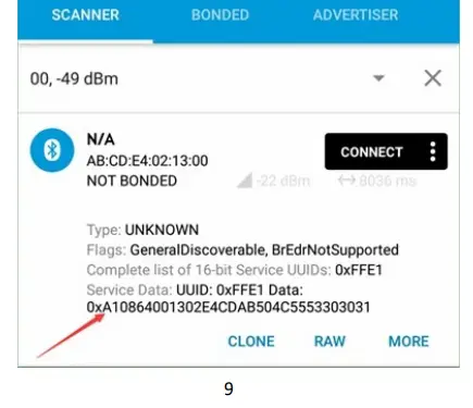 MINEW Mini Beacon Plus - standard Minew beacon