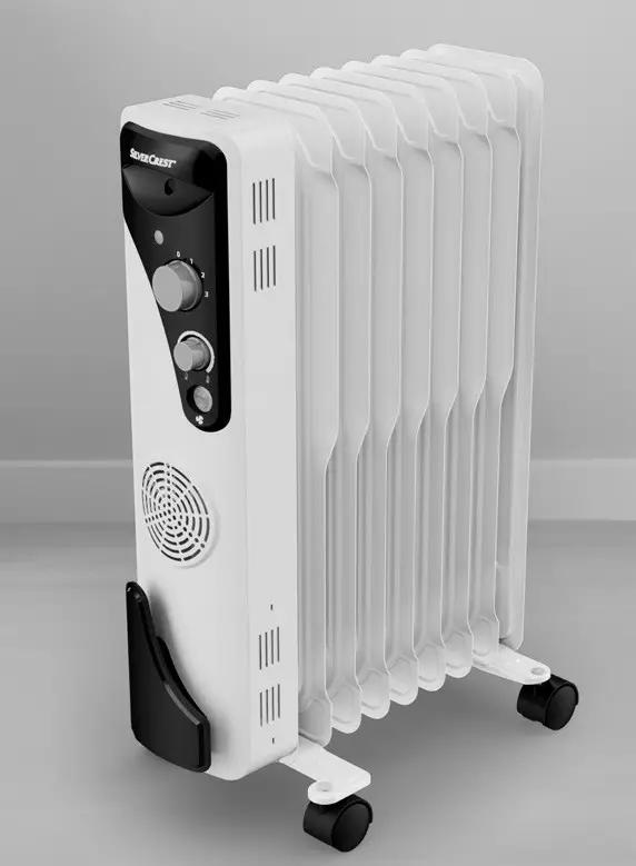 SILVERCREST SOR 2400 D2 Oil Filled Radiator