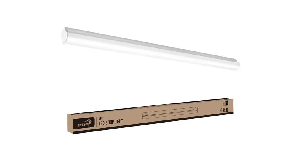 Run Bison Ht-strip-4ft 4 Ft. Integrated Led Dimmable Led Shop Light Instruction Manual Run Bison Ht-strip-4ft 4 Ft. Integrated Led Dimmable Led Shop Light Instruction Manual