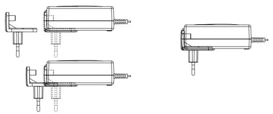 mascot IP41 Battery Charger with Temperature Sensor - AC plugs