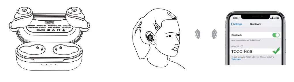 TOZO-NC9-Active-Noise-Cancellation-Earbuds-4