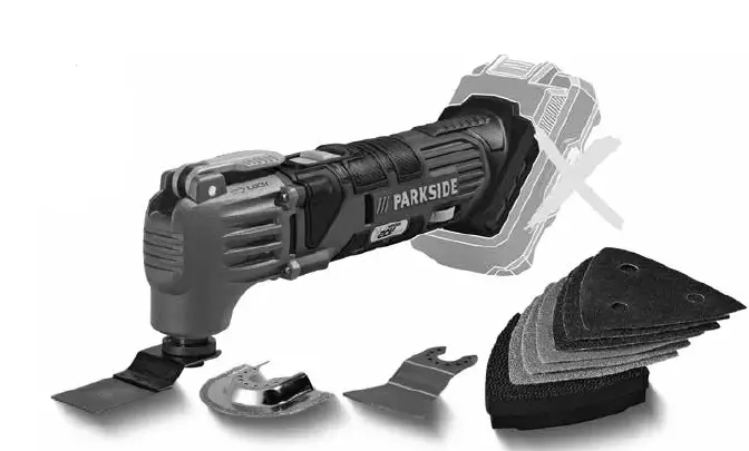 PARKSIDE PAMFW 20-Li A1 Cordless Mu PRO