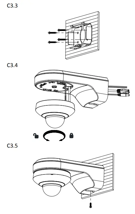 HIKVISION Pano Vu Mini Series IR Network PTZ Camera - parts 4
