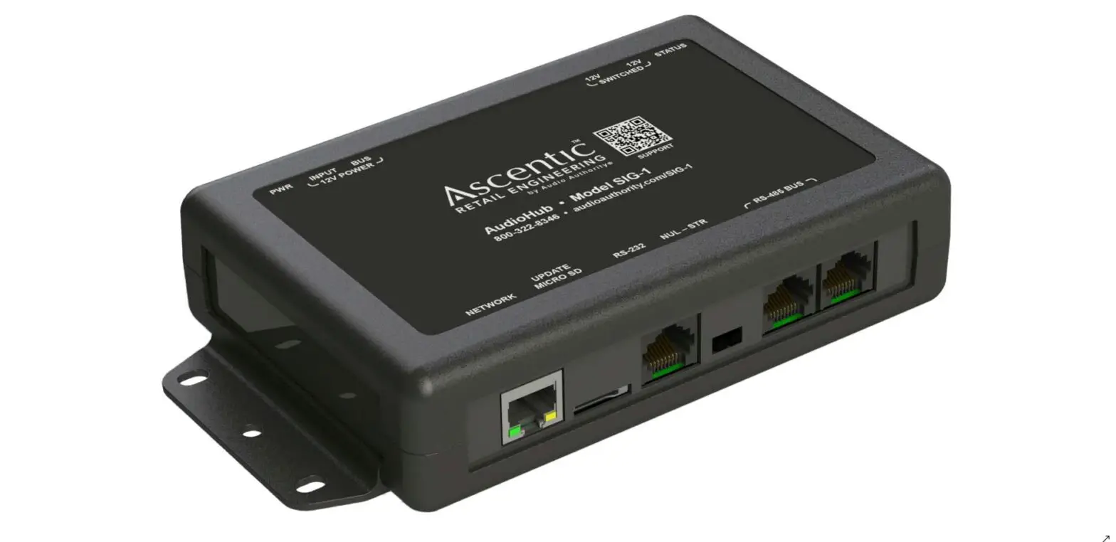 Ascentic E-216 Sig-1 Communication Bridge Serial To Internet Gateway User Manual