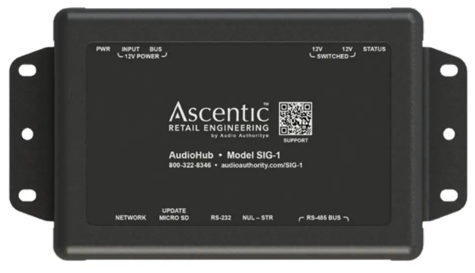 Ascentic E-216 SIG-1 Communication Bridge Serial to Internet Gateway-Fig1