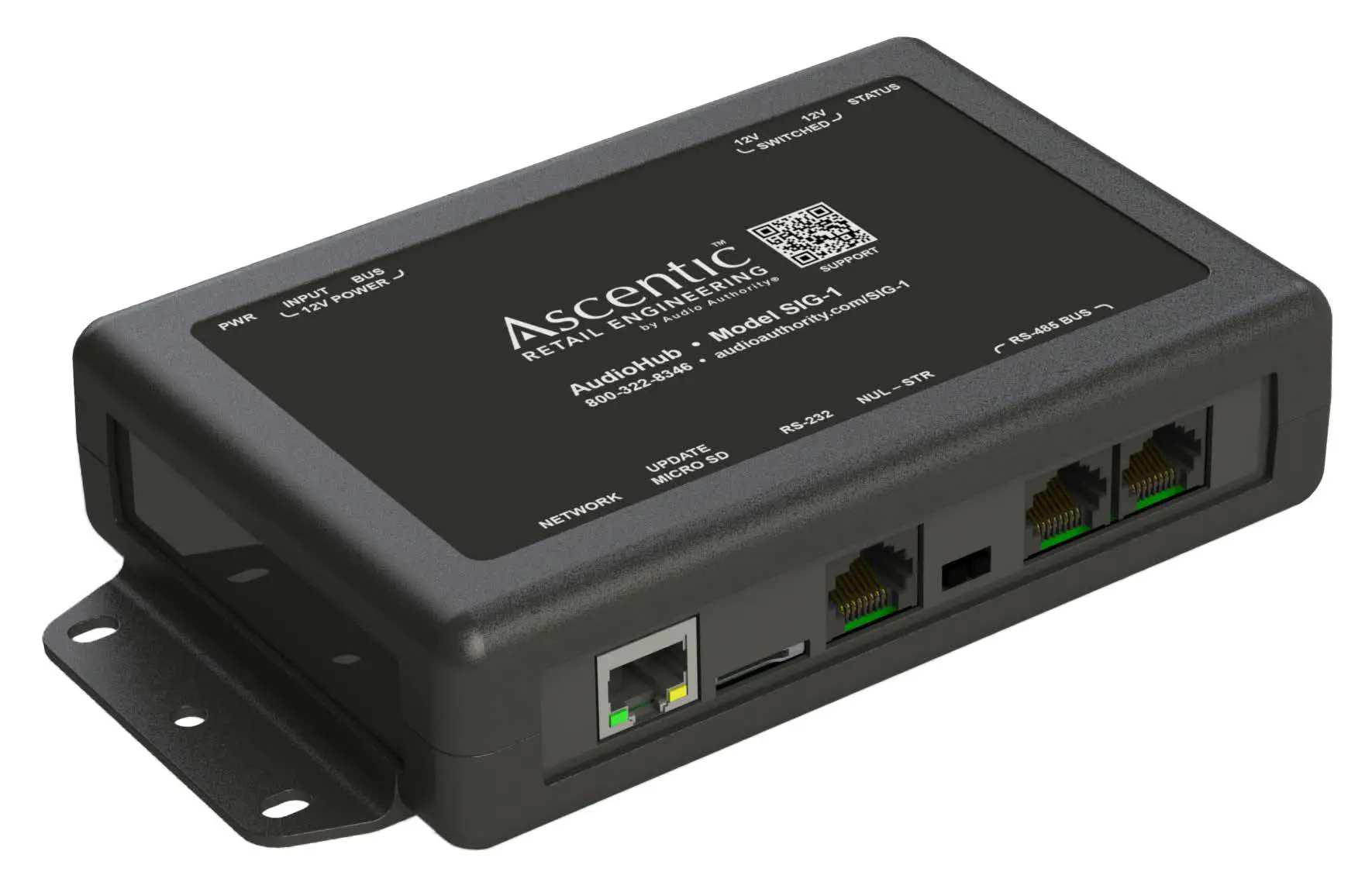 Ascentic E-216 SIG-1 Communication Bridge Serial to Internet Gateway-Product