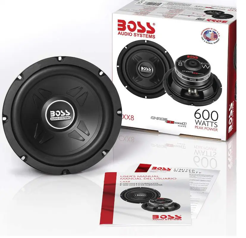 BOSS-Audio-Systems-CXX8-8-Inch-Car-Subwoofer-600-Watts-Maximum-Power-image