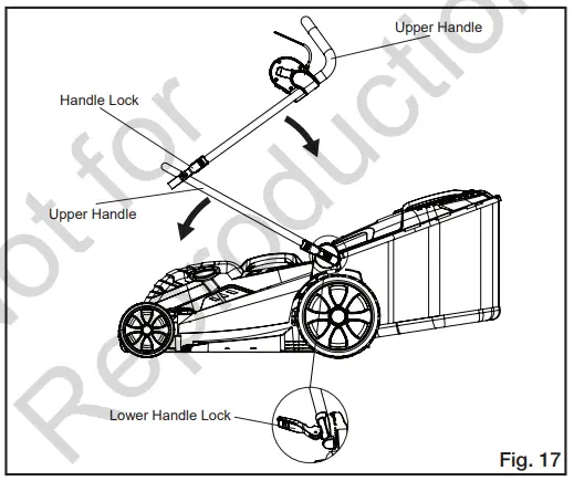 MURRAY EC320 32cm Electric Corded Lawn Mower - Fig 17