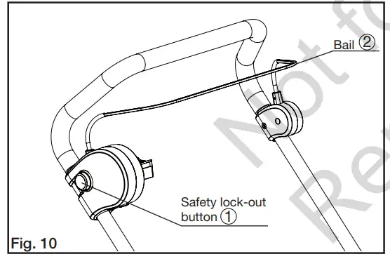 MURRAY EC320 32cm Electric Corded Lawn Mower - Figure 10