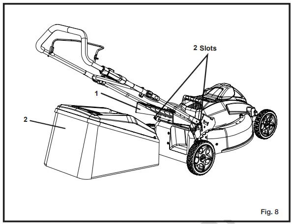 MURRAY EC320 32cm Electric Corded Lawn Mower - Figure 8