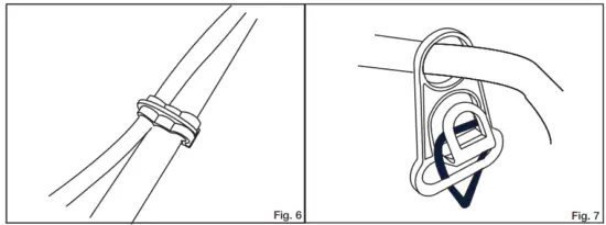 MURRAY EC320 32cm Electric Corded Lawn Mower - cable