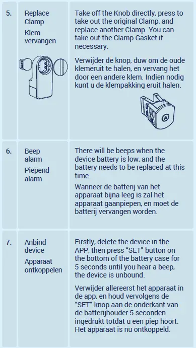 smart home beveiliging R5NXWZ4G89NW Smart Lock-26