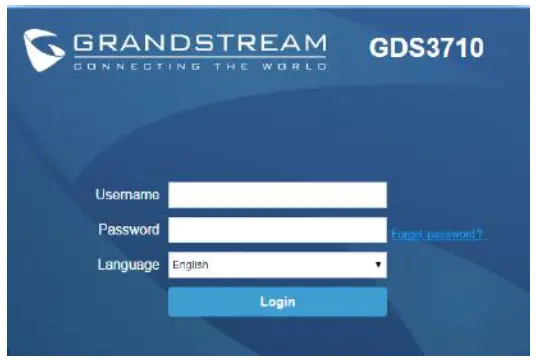 GRANDSTREAM GDS3710V2 Hemispheric HD IP Video Door System - fig 10