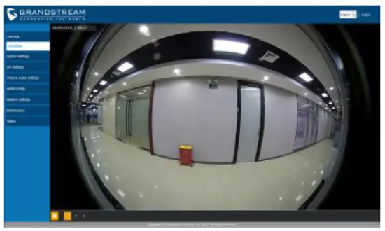 GRANDSTREAM GDS3710V2 Hemispheric HD IP Video Door System - fig 11