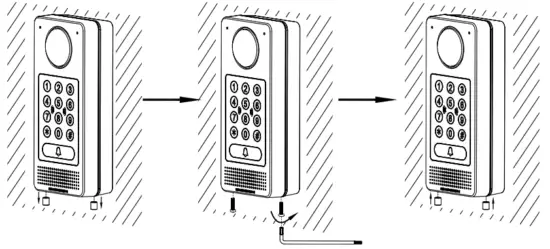 GRANDSTREAM GDS3710V2 Hemispheric HD IP Video Door System - fig 5