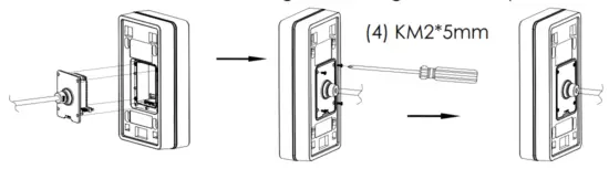 GRANDSTREAM GDS3710V2 Hemispheric HD IP Video Door System - screw