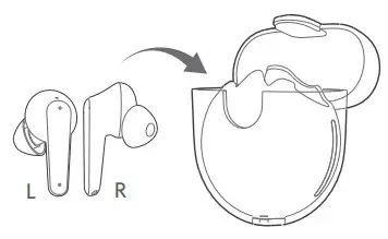 ACHOICE P1 True Wireless Earbuds - Power Off