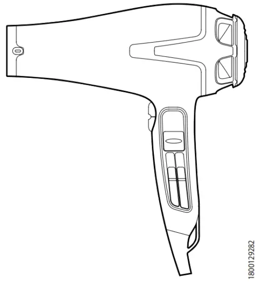 ROWENTA CV7650D0 Silence Infinipro Sensor Dryer
