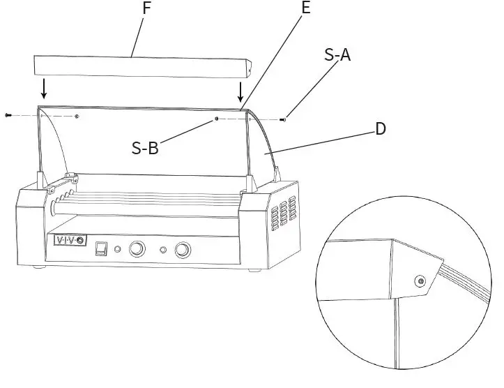 VIVO-HOTDG-V205-Five-Roller-Electric-Hot-Dog-Machine-with-Sanitation-Hood-fig10