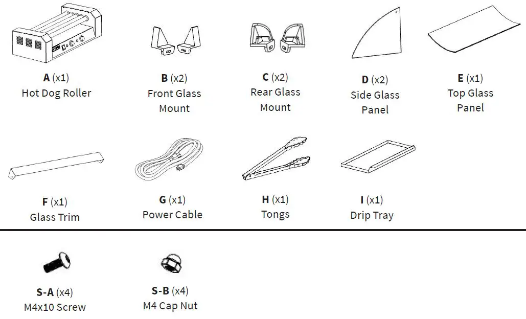 VIVO-HOTDG-V205-Five-Roller-Electric-Hot-Dog-Machine-with-Sanitation-Hood-fig4