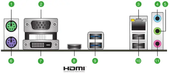 ASUS Prime H510M R Motherboard - Panel 2