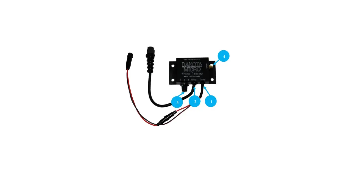 Dakota Micro Dm-hrx Ahd Wireless Waterproof Receiver And Transmitter Kits User Manual