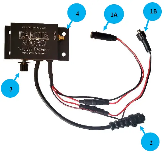 DAKOTA MICRO DM-HRX AHD Wireless Waterproof Receiver and Transmitter Kits-FIG4