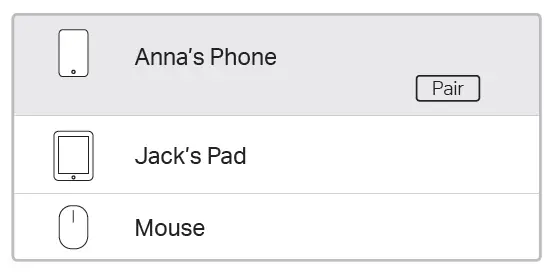 Pair With Bluetooth Devices