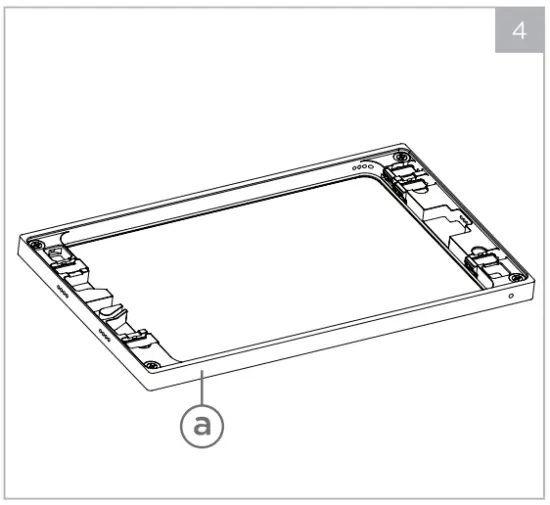 IPORT 70700 Surface Mount Bezel for iPad Mini - 12