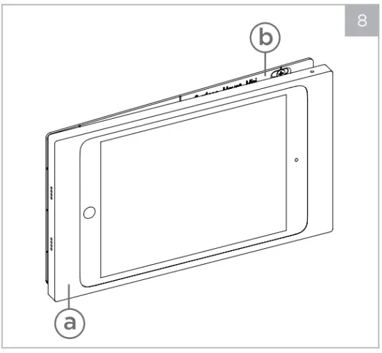 IPORT 70700 Surface Mount Bezel for iPad Mini - 16