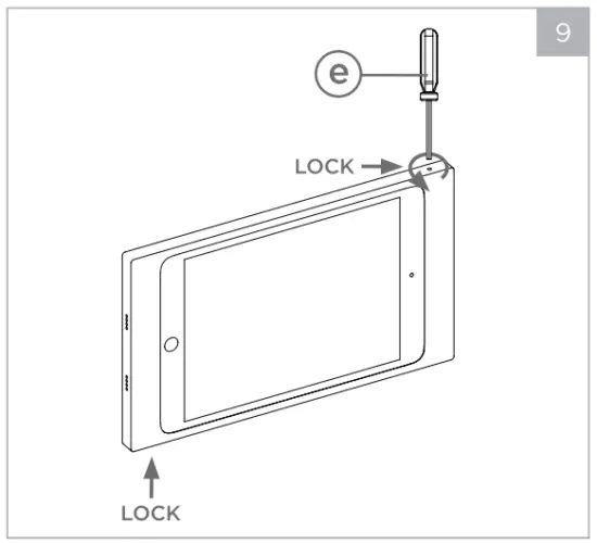 IPORT 70700 Surface Mount Bezel for iPad Mini - 17