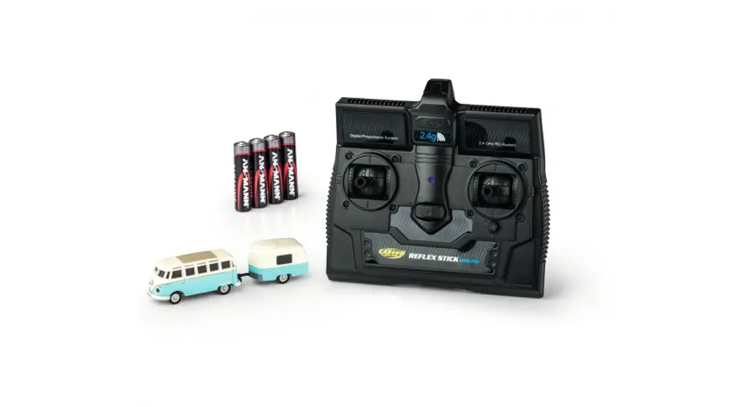 Carson 1:87 Line Vw T1 Samba Bus W.trailer 2.4g Rtr Instruction Manual
