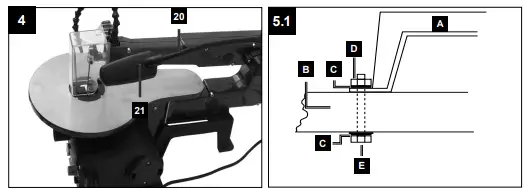 Scheppach DECO-XLS Electric Scroll Saw-fig4