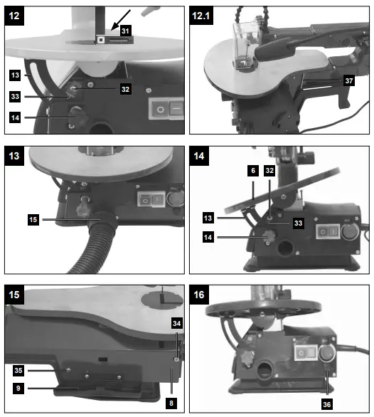 Scheppach DECO-XLS Electric Scroll Saw-fig7