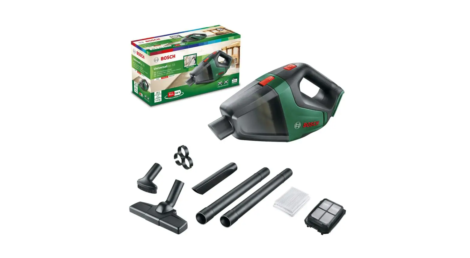Bosch 06033b9102 Universalvac 18 Cordless Vacuum Cleaner Instruction Manual Bosch 06033b9102 Universalvac 18 Cordless Vacuum Cleaner Instruction Manual
