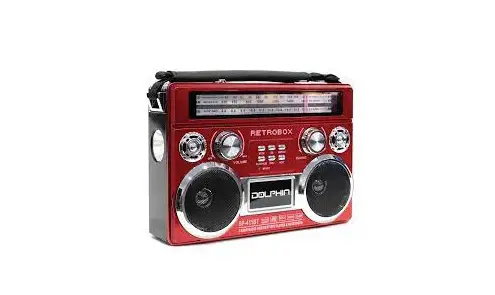 Dolphin Sp-411bt Retrobox Portable Bluetooth Speaker Instruction Manual